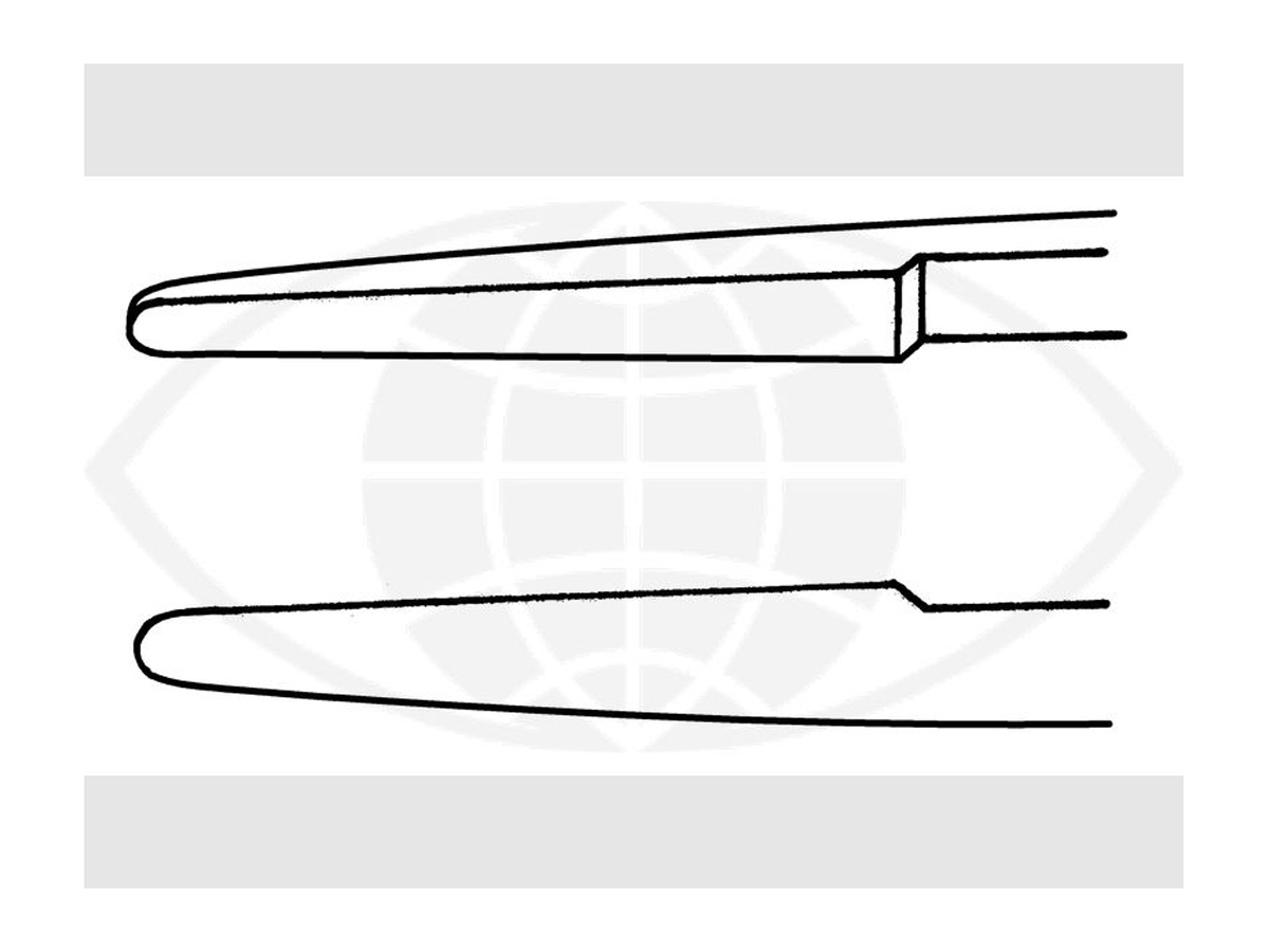 McPherson Micropincet - Recht - 8,5 cm - 1 st