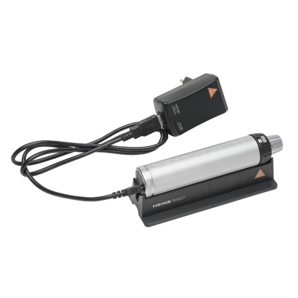 Heine poignée rechargeable beta 4 usb - Batterie 3,5v li-ion - Avec chargeur - 1 pc