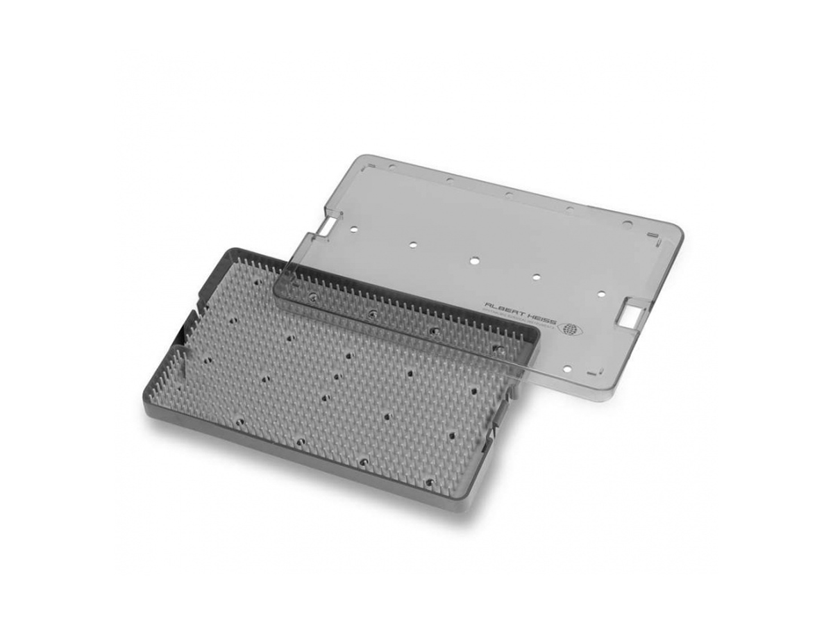 Sterilisatietray - Plastic met siliconenmat - 1 st