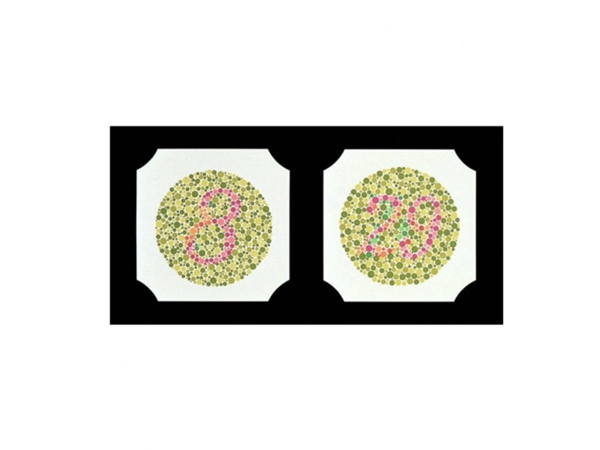Diagramme de couleurs Ishihara - 14 planches 