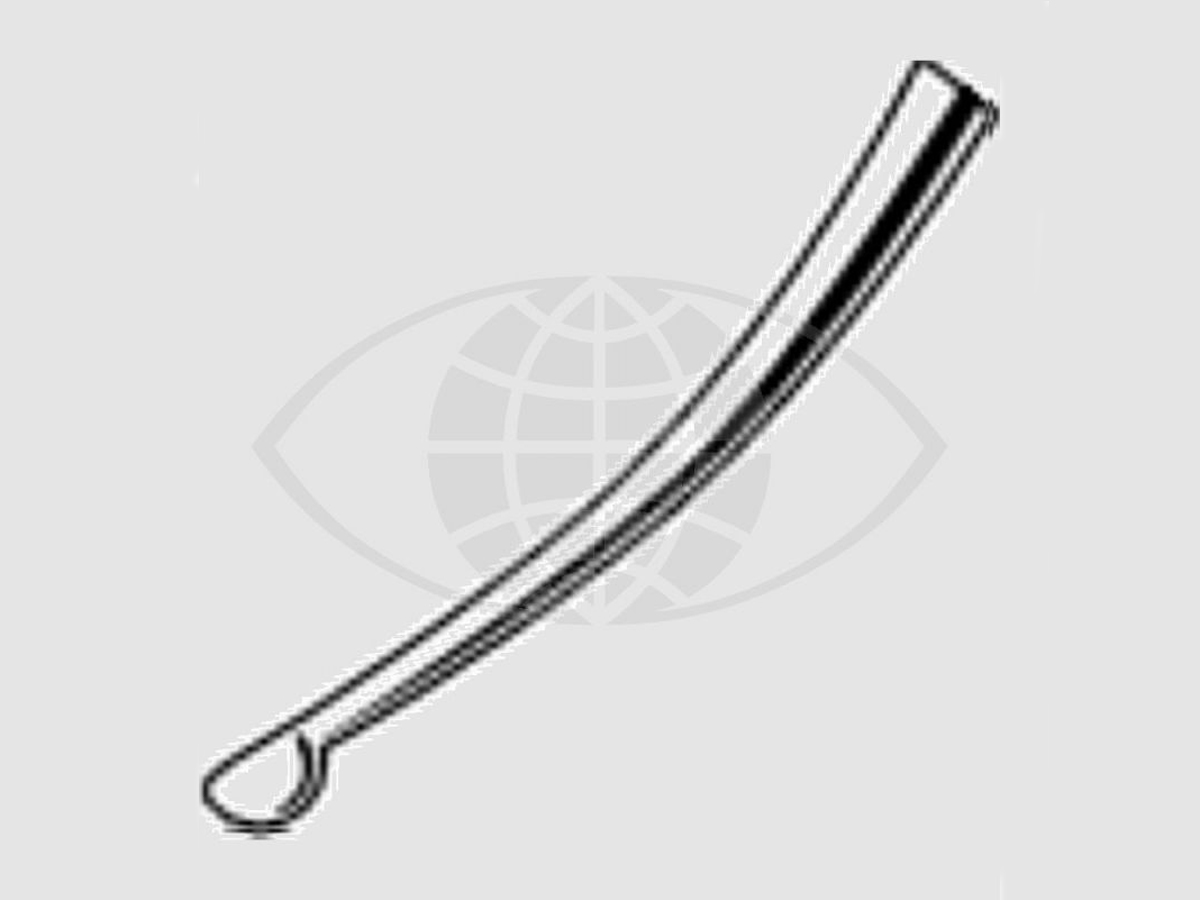 Iris spatel voor glasvocht & synechia - 10 mm - 1 st