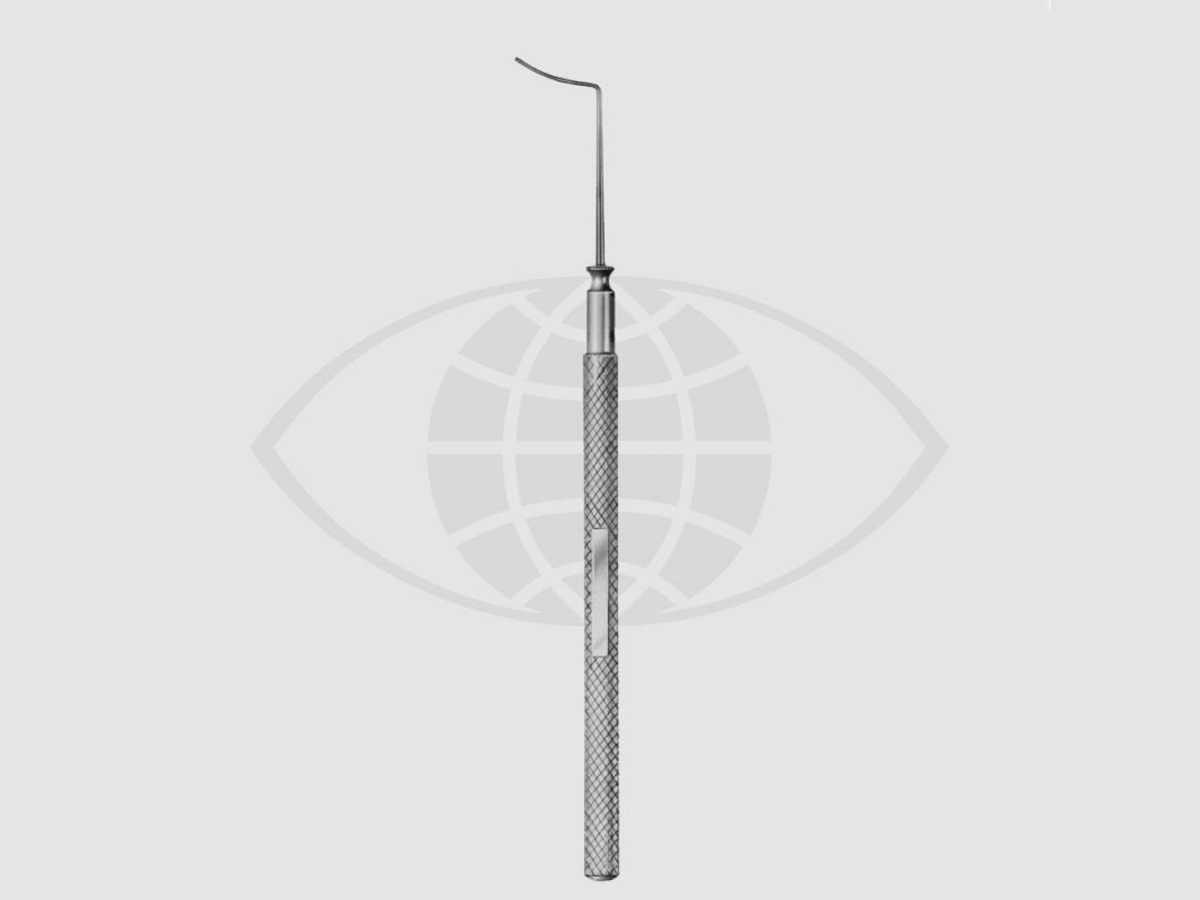 Iris spatel voor glasvocht & synechia - 10 mm - 1 st