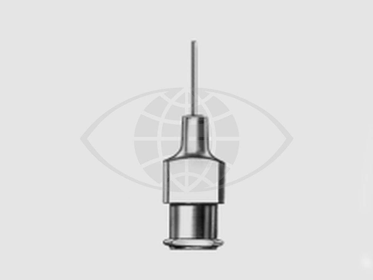 Lachrymale Canule - Recht - 8 mm - 23 Gauge - 1 st