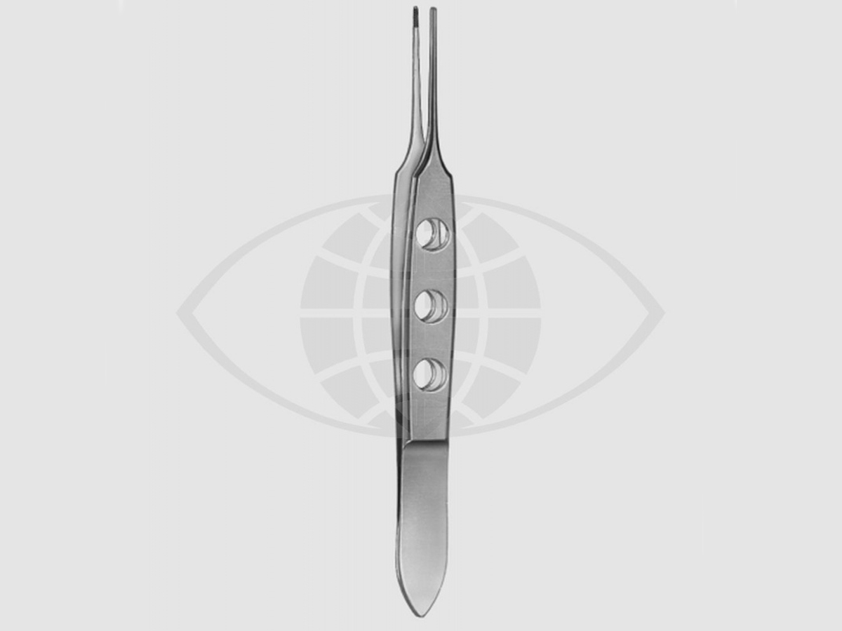 Bishop-Harmon Oogverbandpincet - Gekruist getand - Fijn - 0,7 mm - 1 st