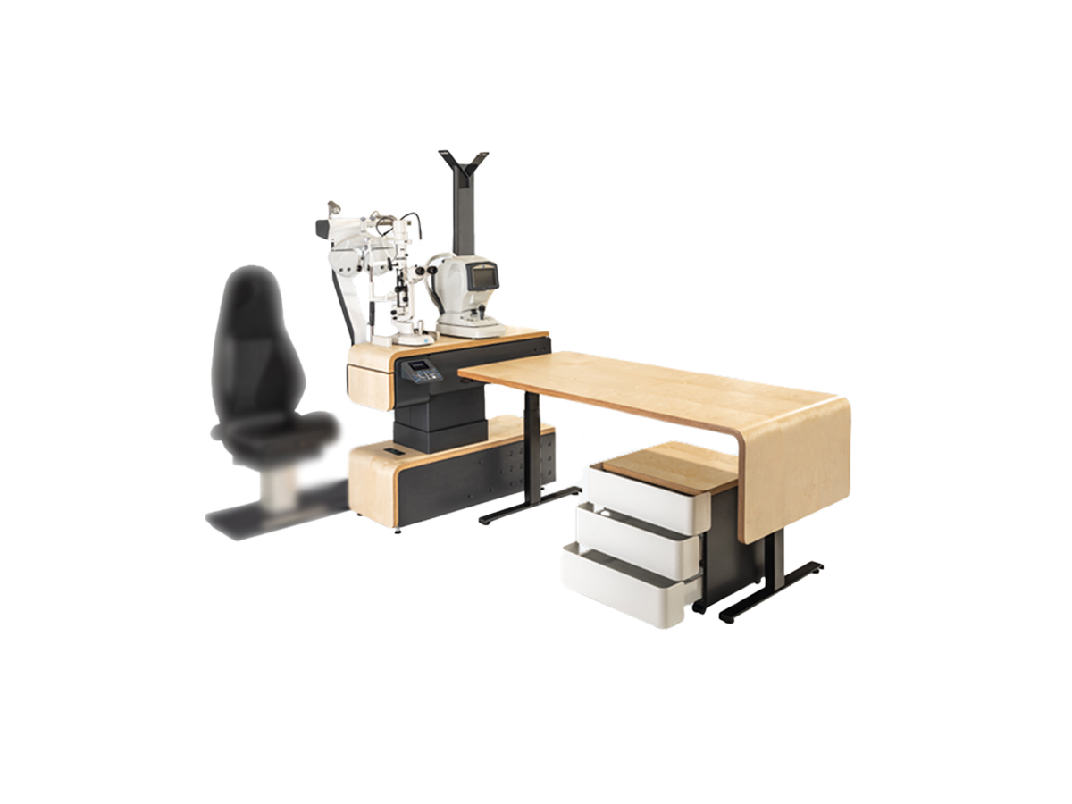Synetic 2 unit met verschuifbare tafel - Rolstoeloptie