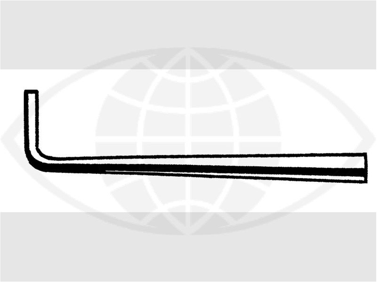 Sinskey lenshaak - 0,2 mm - Hoekig - Titanium - 1 st