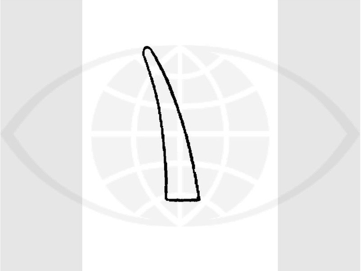 Barraquer Micro porte-aiguille - Courbé - Modèle standard - Avec verrou - 0,1 x 10 mm - 13 cm - 1 pc