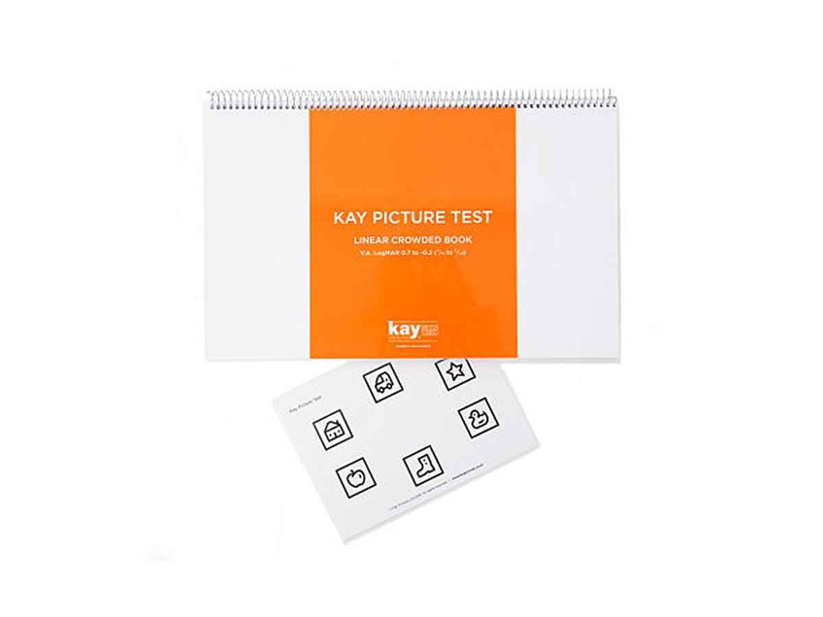 Kay Picture Test Livre linéaire bondé - 1 pc