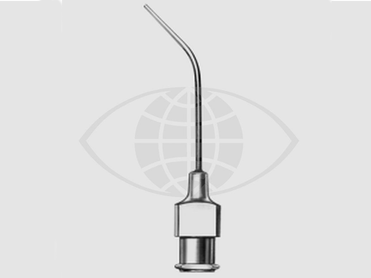 Canule à voie lacrymal - Coudée court - Conique - 25 Gauge - 1 pc