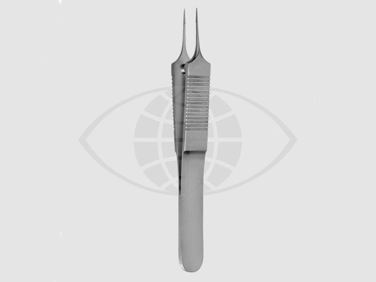 Micro-Irispincet - Bonn model - Met knoopplatform - 1 x 2 tanden - 0,12 mm - 1 st