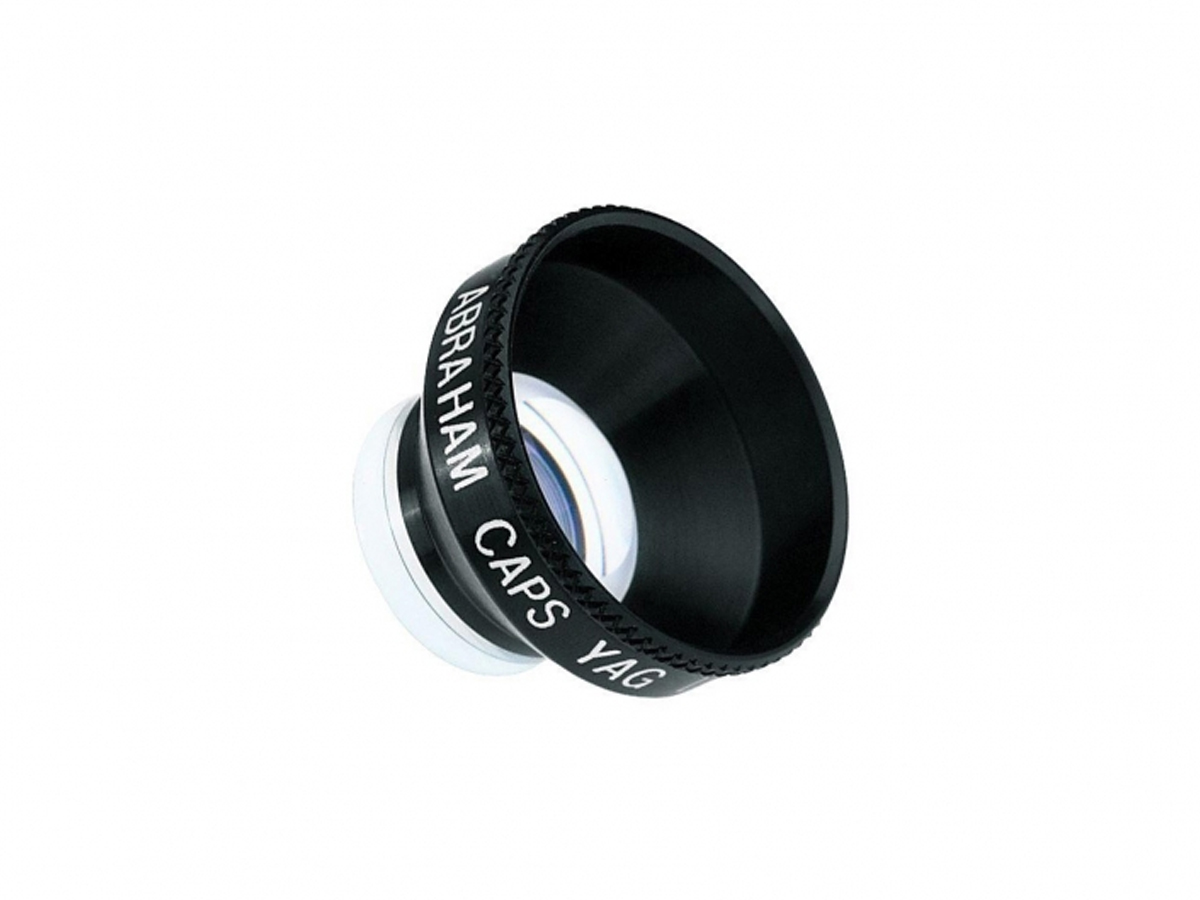 Lentille de capsulotomie d'Abraham - laser YAG - 1 pc
