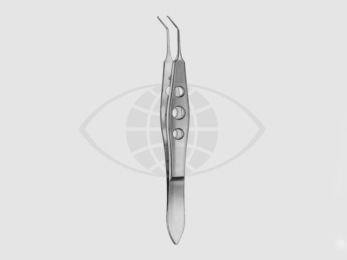 Kelman-McPherson Hechtpincet – 8 mm – 1 x 2 tandjes – 0,12 mm – 10,5 cm – 1 st