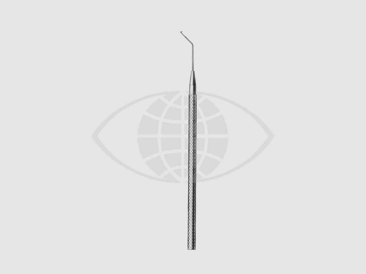 Lester haak - IOL-manipulator - Gebogen - 1 st