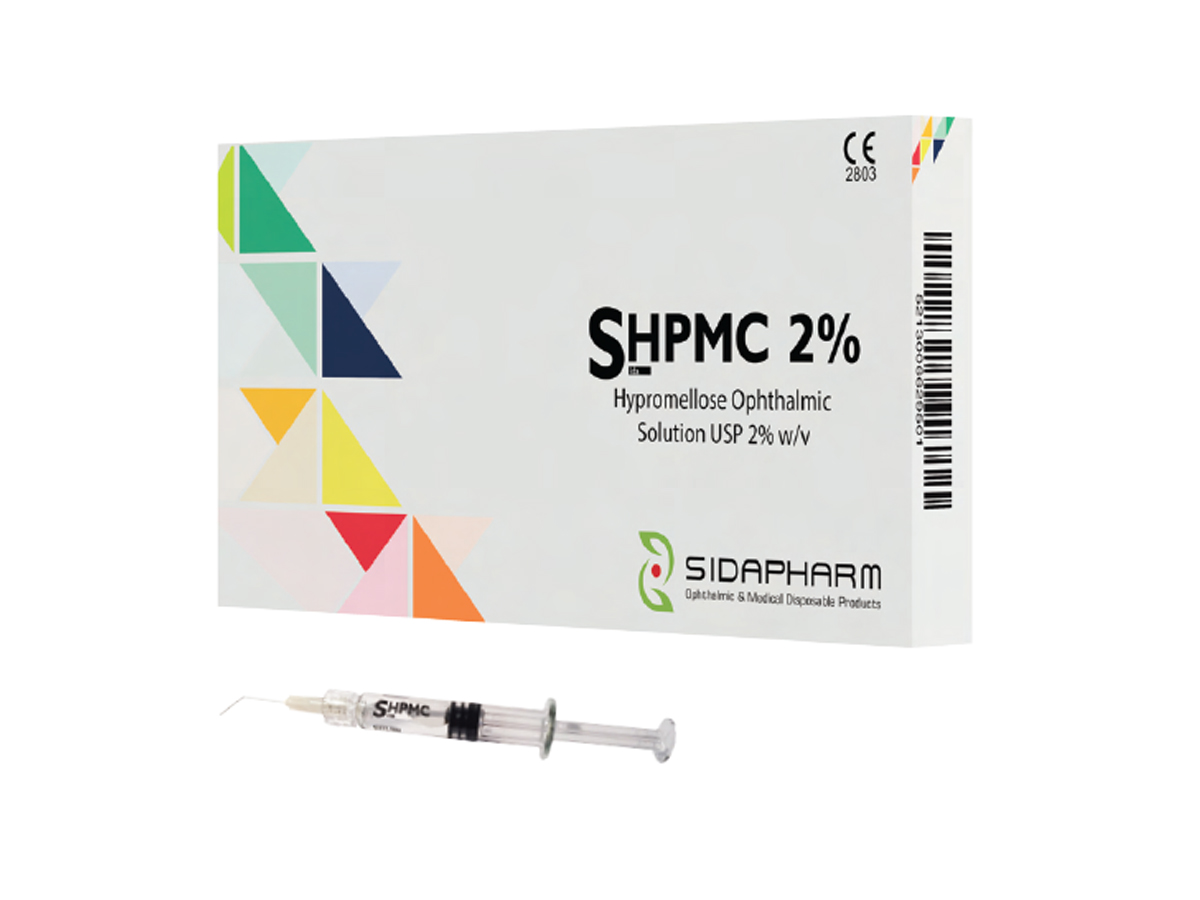 SHPMC 2% Hypromellose Oogheelkundig – 2 ml – Glazen spuit – 1 st