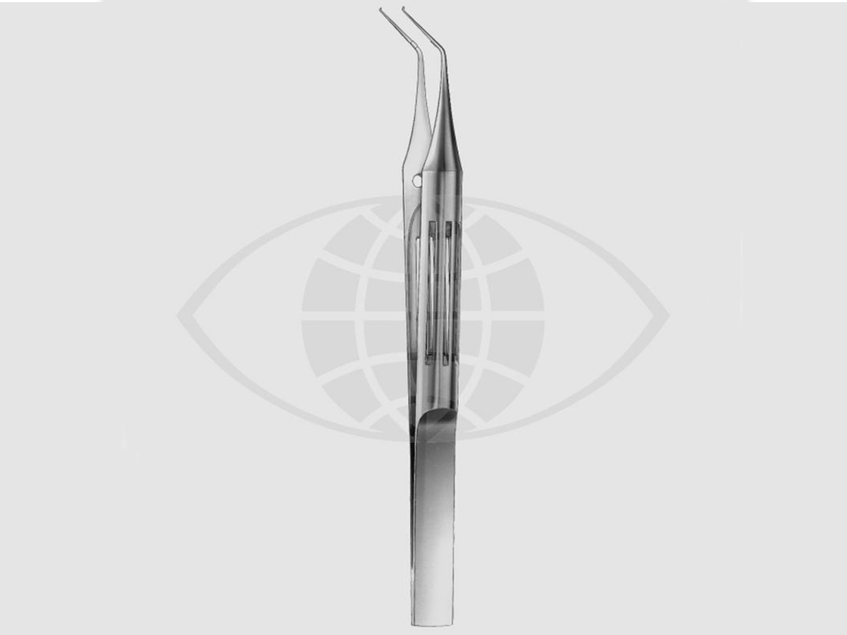 Utrata Pince pour capsulorhexis - Branches 11 mm - Manche Ø 8 mm - 10,5 cm - 1 pc
