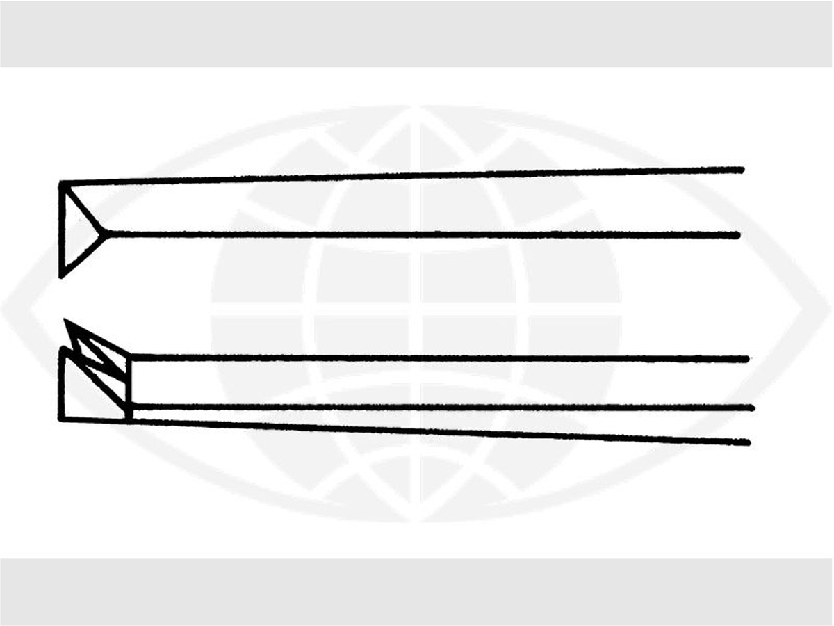 Pince utilitaire - Droit - 1 mm - 10 cm - à 1x 2 griffes - 1 pc