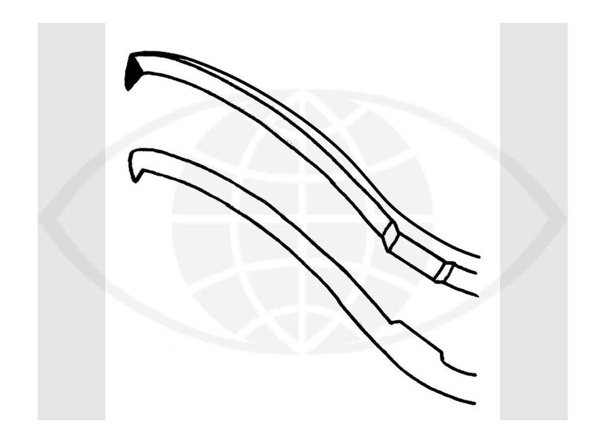 Masket pince à capsulorhexis - 1 pc