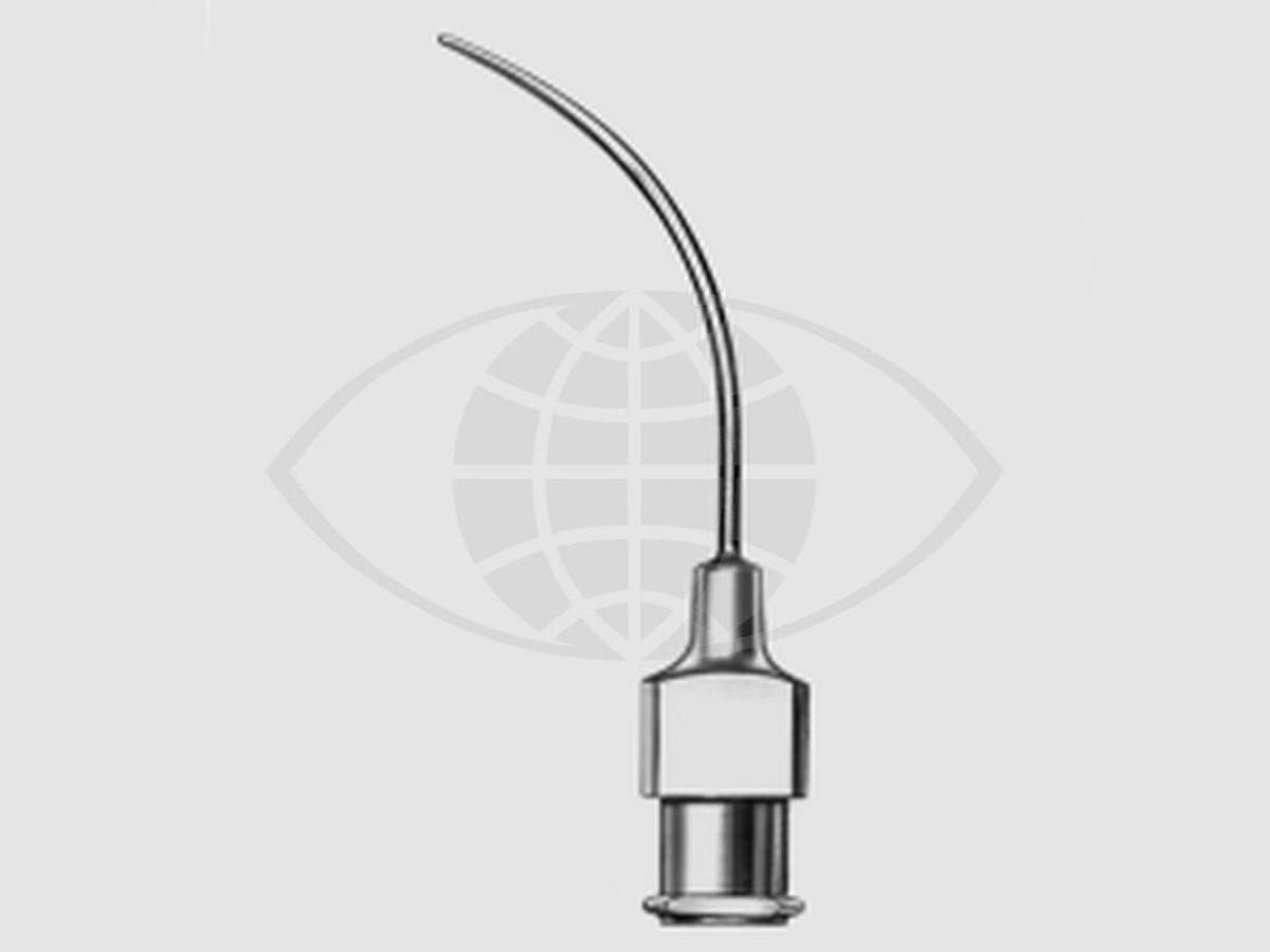 Canule à voie lacrymal - Courbe - Conique - 25 Gauge - 1 pc