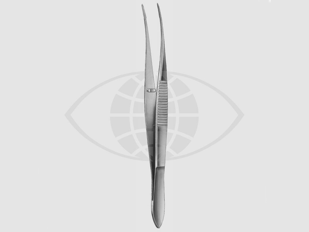 Barraquer Bindpincet - Gebogen - 1  mm - 11 cm - 1 st