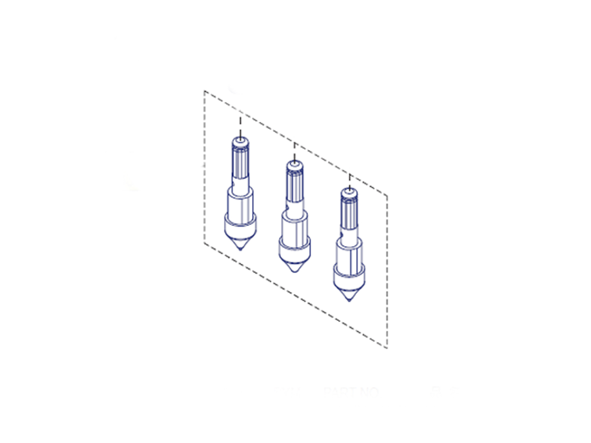 Marqueur pour LM-7/7P – Bleu – 1 pc