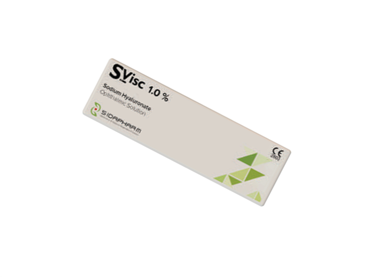 SVisc Viscoélastique 1,0 % - 1 ml