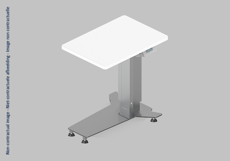 MT-10L - Instrumententafel 600 x 420 mm - L-type - met elektrische hoogteverstelling